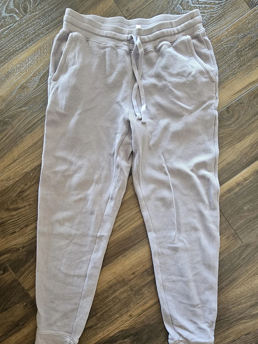 Haven Well Within Lilac Waffle-Knit Pullover Hoodie/Jogger Lounge Set